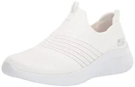 Trampki damskie - Skechers Damskie trampki Ultra Flex 3.0 Classy Charm, biały - 37.5 EU - miniaturka - grafika 1