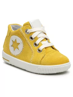 Buty dla dziewczynek - Superfit Sneakersy 1-000348-6000 M Żółty - grafika 1