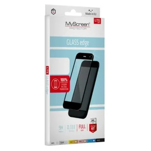 MYSCREEN Szkło hartowane Lite Glass Edge do Vivo Y31/Y51 MD5471TG LEFG BLACK - Szkła hartowane na telefon - miniaturka - grafika 1