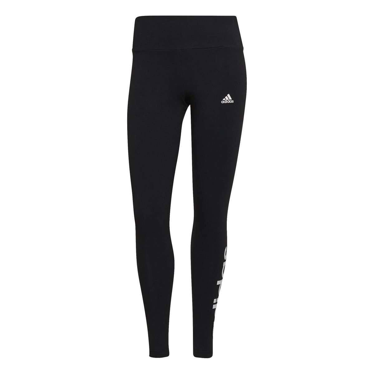 Legginsy damskie adidas ESSENTIALS HIGH-WAISTED LOGO czarne GL0633-XXS