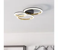 Lampy sufitowe - Eglo 901224 - LED Plafon ściemnialny CALLIERA LED/20W/230V czarny/złoty - miniaturka - grafika 1