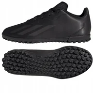 Piłka nożna - Buty adidas X CRAZYFAST.4 TF Jr IE4084 czarny 36 2/3 - miniaturka - grafika 1