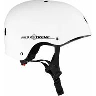 Kaski rowerowe - Nils EXTREME MTV12 BIAŁY MATOWY ROZM. XL (61-63 cm) KASK EXTREME - miniaturka - grafika 1
