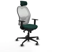 Fotele i krzesła biurowe - Krzesło Biurowe Piqueras y Crespo 1D036G2 Kolor Zielony - miniaturka - grafika 1