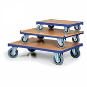 Wózki magazynowe - B2B Partner Modułowy wózek platformowy - podstawowa platforma 101273 - miniaturka - grafika 1