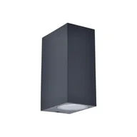 Lampy ogrodowe - Inspire Kinkiet zewnętrzny Corfu czarny 2 x GU10 IP54 LED - miniaturka - grafika 1