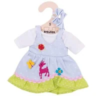 Lalki dla dziewczynek - Bigjigs Toys, sukienka dla lalki - miniaturka - grafika 1