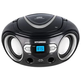 Hyundai TRC 533 AU3BS Czarny/Srebrny - Radioodtwarzacze - miniaturka - grafika 1