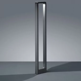 Trio Leuchten Nowoczesny prostokątny słupek ogrodowy antracyt wbudowany LED - Reno - Lampy ogrodowe - miniaturka - grafika 1