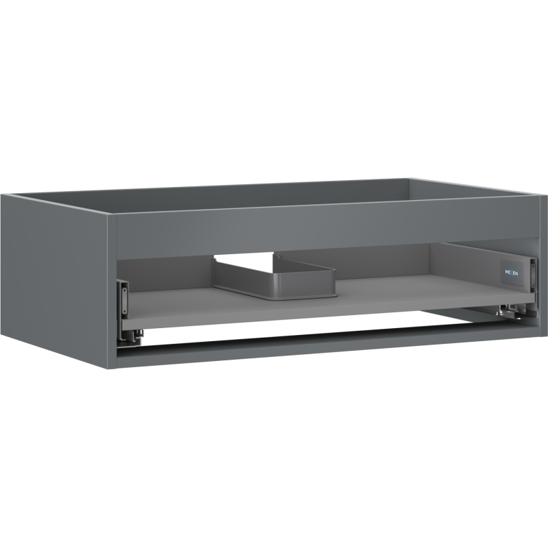 Mexen Box-A korpus szafki podumywalkowej 80 cm, 1 szuflada, grafit mat - 91AX0-0800-235-1-66