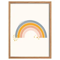 Wyposażenie pokoiku dziecięcego - Obrazek Happy Rainbow - miniaturka - grafika 1
