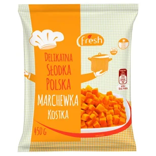 Fresh - Marchew kostka - Mrożonki warzywne i owocowe - miniaturka - grafika 1
