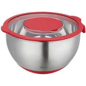 Siekacze tarki i szatkownice - MISKA STALOWA Z FUNKCJĄ TARKI SZATKOWNICY KINGHOFF KH-1889 - miniaturka - grafika 1