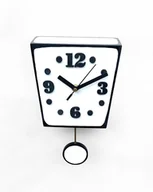 Zegary - Zegar drewniany z wahadłem ścienny - nie tykający - miniaturka - grafika 1