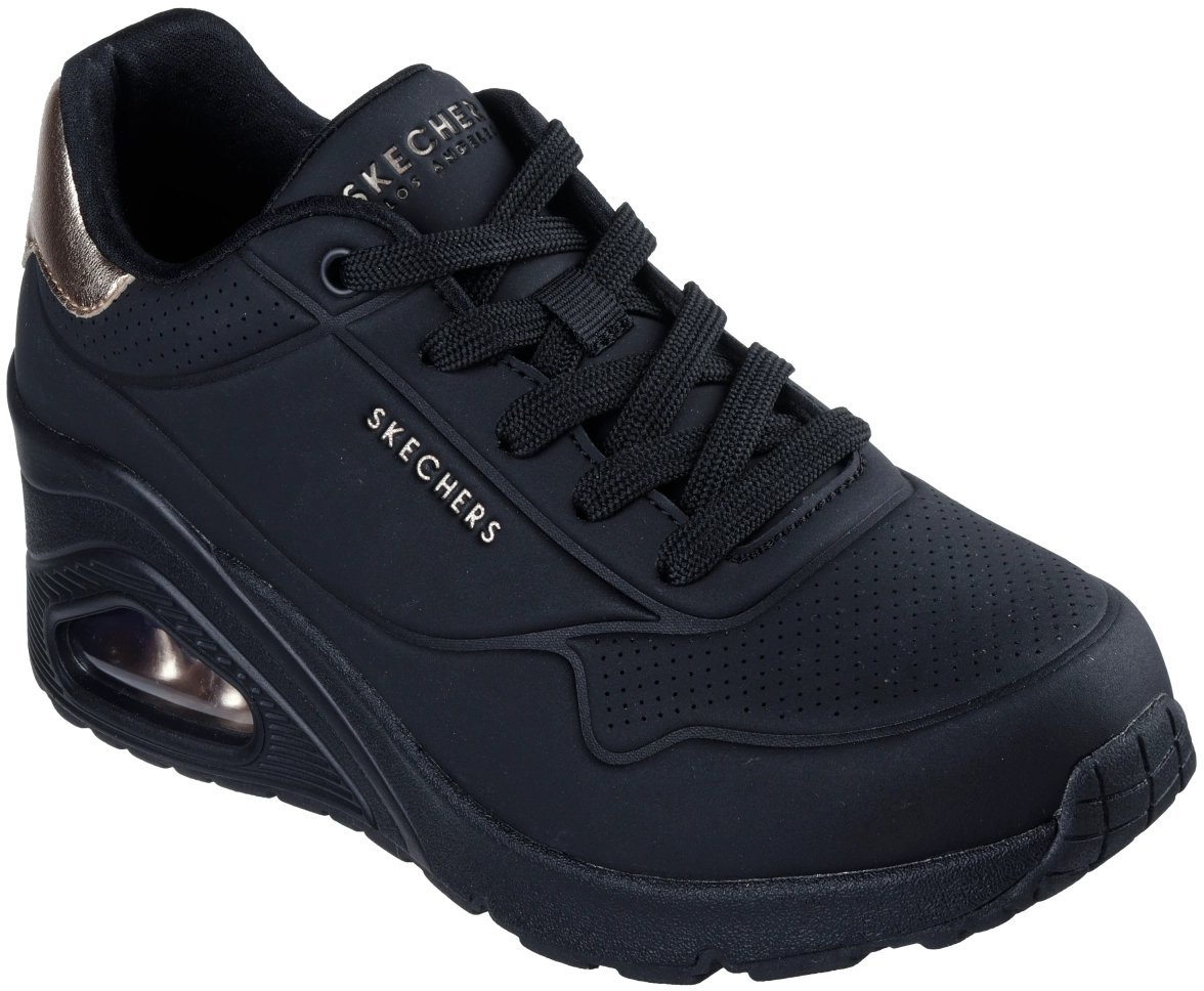 Skechers Skechers damskie buty sportowe UNO WEDGE HI STEPS 177520 BBK 38