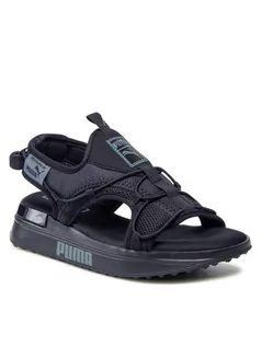 Sandały damskie - Puma Sandały Surf Sandal 384258 01 Czarny - grafika 1