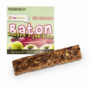 Paka zwierzaka Paka Zwierzaka Baton z kaczką i jabłkiem 12cm - Przysmaki dla psów - miniaturka - grafika 1