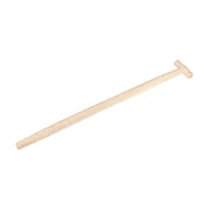 Grabie i motyki - Trzonek drewniany bukowy uchwyt typ T długość 90cm średnica 38mm VERTO 15G061 - miniaturka - grafika 1
