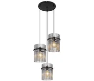 Lampy sufitowe - Globo 15698-3HR - Żyrandol na lince GORLEY 3xE27/60W/230V - miniaturka - grafika 1
