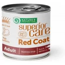 NATURES PROTECTION Superior Care Red Coat Dogs Adult Salmon 140ml - Mokra karma dla psów - miniaturka - grafika 1