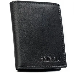 Mały portfel męski skórzany rfid czarny 4U CAVALDI pionowy bez zapięcia klasyczny elegancki - Portfele Mały portfel męski skórzany rfid czarny 4U CAVALDI pionowy bez zapięcia klasyczny elegancki - Portfele - miniaturka - grafika 1