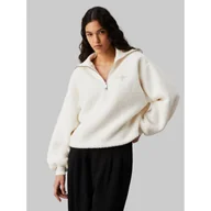 Swetry damskie - CALVIN KLEIN JEANS Sweter | Regular Fit - miniaturka - grafika 1