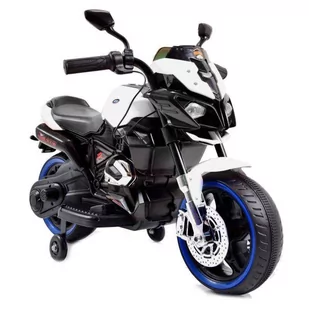 Import SUPER-TOYS MOTOR MOTO 2 KOŁOWY ŚWIECĄCE KOŁA GAZ W MANETCE/BH818 BH-818-2-WHEELS-BIAŁY - Pojazdy elektryczne dla dzieci - miniaturka - grafika 1