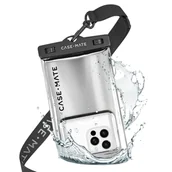Pozostałe akcesoria do telefonów - Case-Mate Waterproof Floating Pouch - Etui wodoodporne do smartfonów (Silver Chrome) - miniaturka - grafika 1