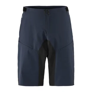 Męskie Spodenki CRAFT ADV OFFROAD XT SHORTS W PAD M 1914559-396000 – Granatowy - Spodenki rowerowe - miniaturka - grafika 1