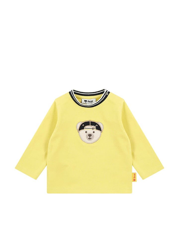 Steiff Koszulka w kolorze żółtym