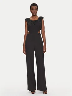 Fracomina Kombinezon FQ25SO2002W47601 Czarny Slim Fit - Kombinezony - miniaturka - grafika 1