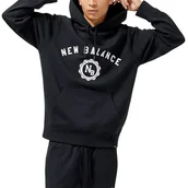 Bluzy męskie - Bluza New Balance MT31901BK - czarna - miniaturka - grafika 1