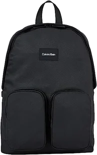 Calvin Klein Męskie plecaki Must T 2 Pckt BP, czarny Ck, jeden rozmiar, Ck czarny, Rozmiar Uniwersalny - Plecaki - miniaturka - grafika 1