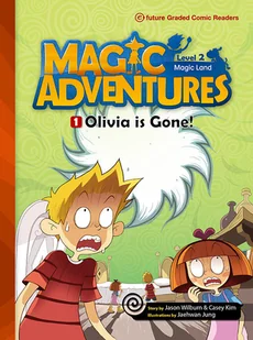 Olivia is Gone! Magic Adventures Level 2 Część 1 - Komiksy obcojęzyczne - miniaturka - grafika 1