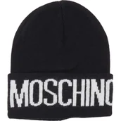 Czapki damskie - Moschino Czapka | z dodatkiem wełny i kaszmiru - miniaturka - grafika 1
