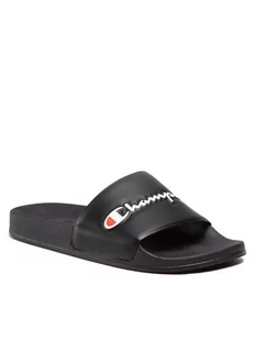 Champion Klapki Slide Varsity S21993-CHA-KK002 Czarny - Klapki i japonki męskie - miniaturka - grafika 1