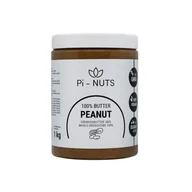 Słodkie kremy i masła - Pi-nuts Pasta orzechowa z arachidów 100% 1kg - miniaturka - grafika 1