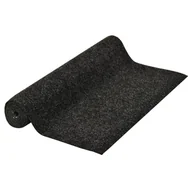 Sztuczne kwiaty - vidaXL Sztuczna trawa, spód z wypustkami, 20x1,33 m, antracyt - miniaturka - grafika 1
