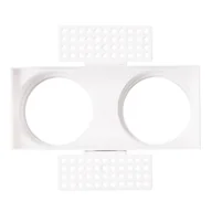 Lampy ogrodowe - Wpustowa lampa sufitowa Spilio H190.06 Maxlight prostokątna biała - miniaturka - grafika 1