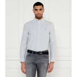 Tommy Jeans Koszula Slim Fit oxford - Koszule męskie - miniaturka - grafika 1