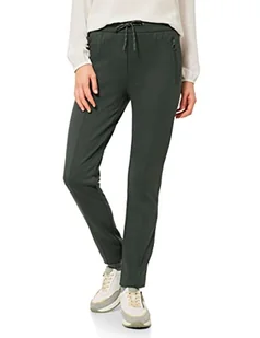 Cecil Damskie spodnie do biegania B375748 Casual, Deep Pine Green, XS/L28, Deep Pine Green, XS x 28L - Spodnie damskie - miniaturka - grafika 1