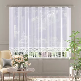 Firanka woal gotowa z gipiurą Garbiana 250 x 130 [cm] - Firany - miniaturka - grafika 1