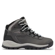 Buty trekkingowe damskie - Trekkingi Columbia Newton Ridge Plus 1424692 Szary - miniaturka - grafika 1