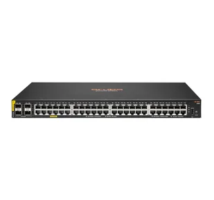 HPE Aruba Networking CX 6100 48G Class4 PoE 4SFP+ 740W Zarządzany L3 Gigabit Ethernet (10/100/1000) Obsługa PoE 1U R9Y04A#ABB - Switche - miniaturka - grafika 1