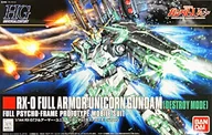 Modele do sklejania - Bandai Full Armor Unicorn Gundam (Destroy Mode) HG Bandai 0189487 - miniaturka - grafika 1