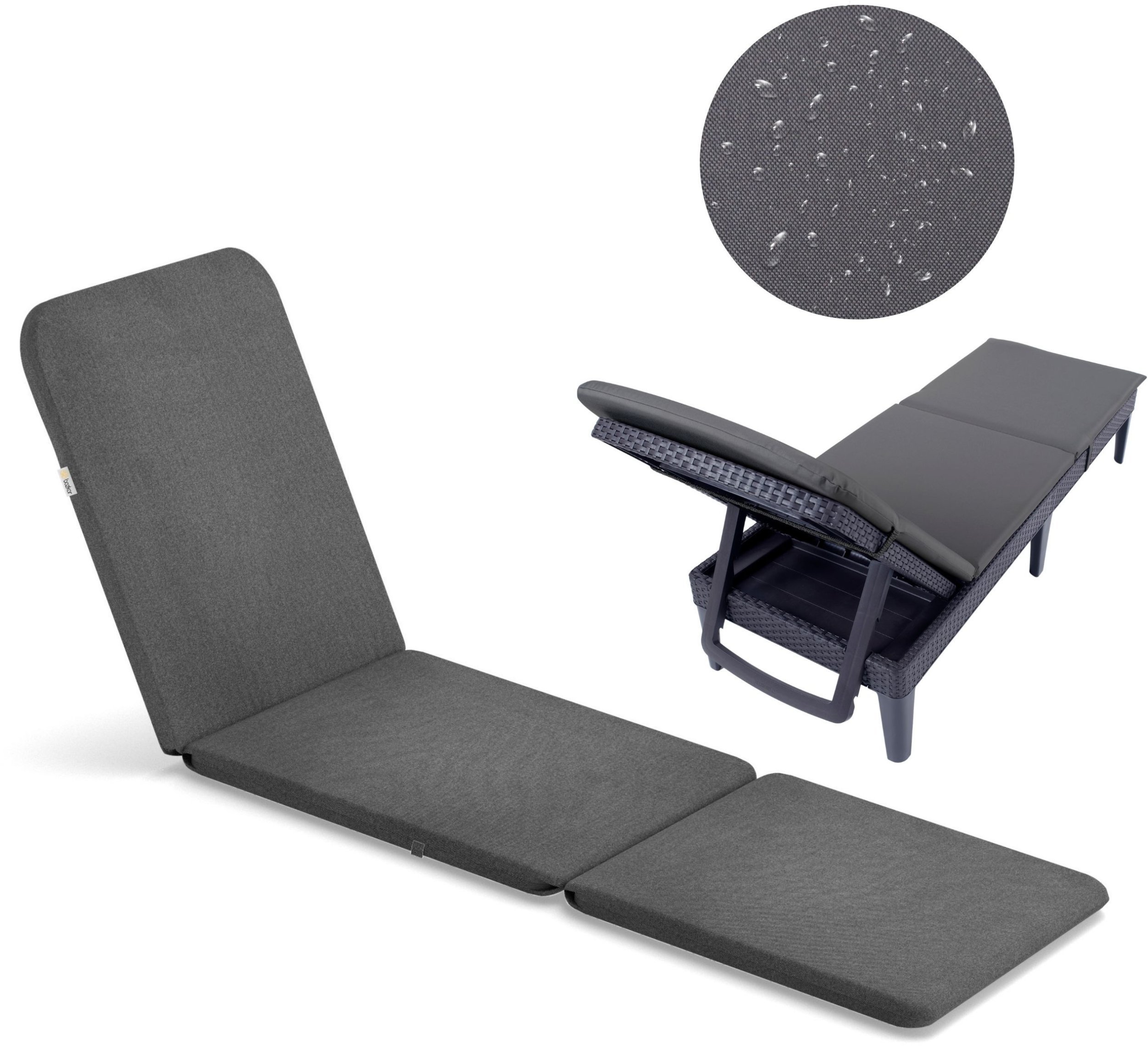 Bazkar Poduszka na leżak Jaipur S-49 60x190x4cm