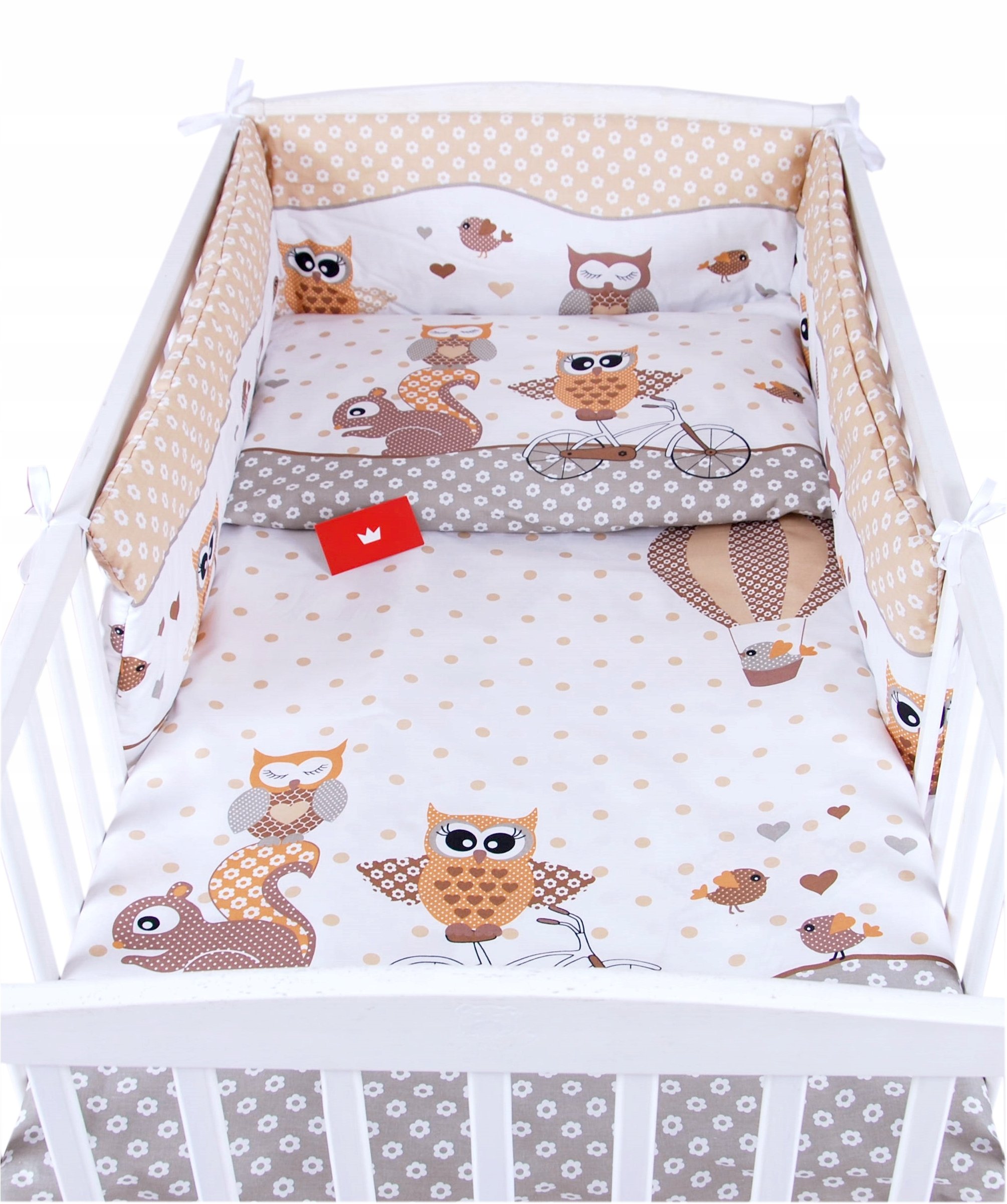 BabyLux Pościel Do Łóżeczka 120x60 Dziecięca Niemowlęca 120X90 cm 4EL N54