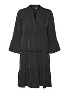 Sukienki - VERO MODA Damska sukienka mini, czarny, M - miniaturka - grafika 1