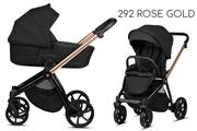 Wózki dziecięce - TUTIS MIO PLUS THERMO BLACK EDITION 3w1 292 Rose Gold - miniaturka - grafika 1