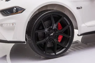 Auto Na Akumulator Ford Mustang GT Drift  SX2038 Biały - Pojazdy elektryczne dla dzieci - miniaturka - grafika 15